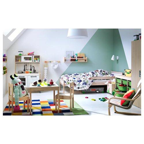 イケア（IKEA） ベッドフレームとすのこ（組み合わせ） バーチ
