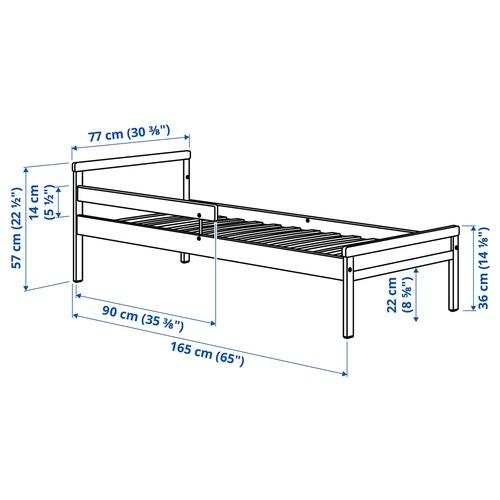 イケア（IKEA） ベッドフレームとすのこ（組み合わせ） バーチ