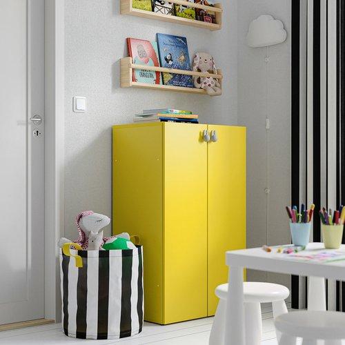 イケア（IKEA） ワードローブコンビネーション イエロー 60x 42x100cm