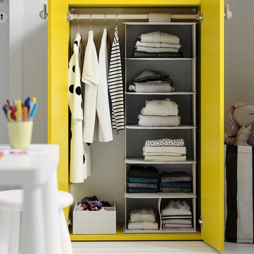 イケア（IKEA） ワードローブコンビネーション イエロー 60x 42x100cm