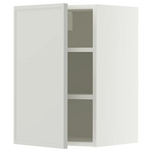 イケア（IKEA） ウォールキャビネット 棚板付き ホワイト
