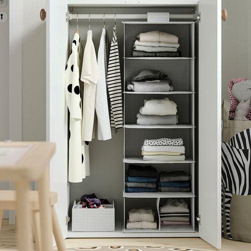 イケア（IKEA） ワードローブコンビネーション ホワイト 60x 42x100cm 