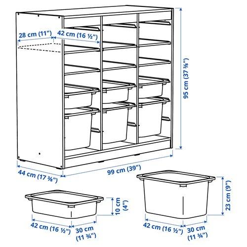 IKEA(イケア) コンビネーションラック売ります！ イケア（IKEA） 収納コンビネーション 棚/ボックス付き ルーム