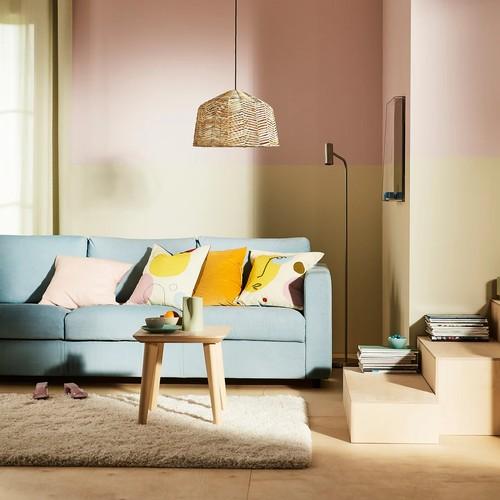 イケア（IKEA） ペンダントランプ ブラック/籐 45cm s99618164
