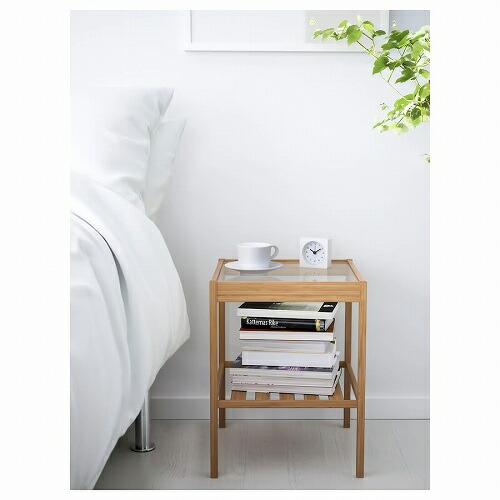 イケア（IKEA） ベッドサイドテーブル 36x35cm v0006 NESNA ネスナ