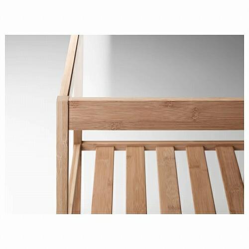 イケア（IKEA） ベッドサイドテーブル 36x35cm v0006 NESNA ネスナ