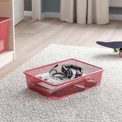 イケア（IKEA） TROFAST トロファスト メッシュ収納ボックス Sサイズ
