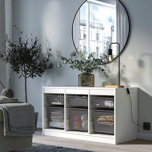 IKEA イケア TROFAST トロファスト 収納コンビネーション ホワイト