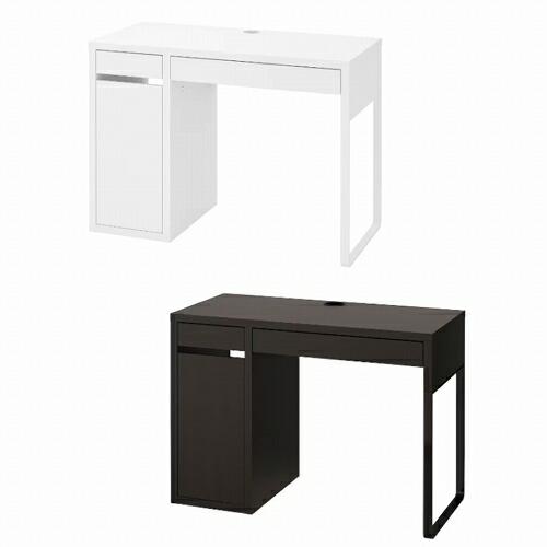 IKEAデスク　ミッケ　黒x白 イケア（IKEA） デスク 105x50cm v0038 MICKE ミッケ : 株式会社