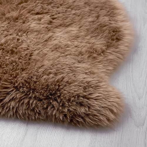 イケア IKEA 羊皮 85cm v0041 ULLERSLEV ウッレルスレヴ マット