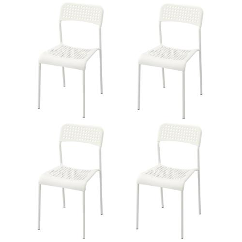 定価50,000円(4脚計) ダイニングチェア 4脚セット IKEA イケア イケア（IKEA） 【セット商品】IKEA チェア 4脚セット v0053 ADDE