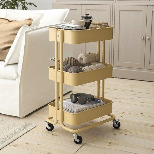 イケア IKEA RASKOG ロースコグ ワゴン 35x45x77cm 大サイズ キッチン