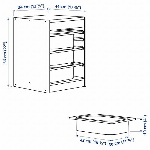 イケア（IKEA） 【セット商品】IKEA 収納コンビネーション ホワイト