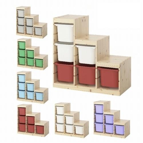 イケア（IKEA） 【セット商品】IKEA 収納コンビネーション パイン