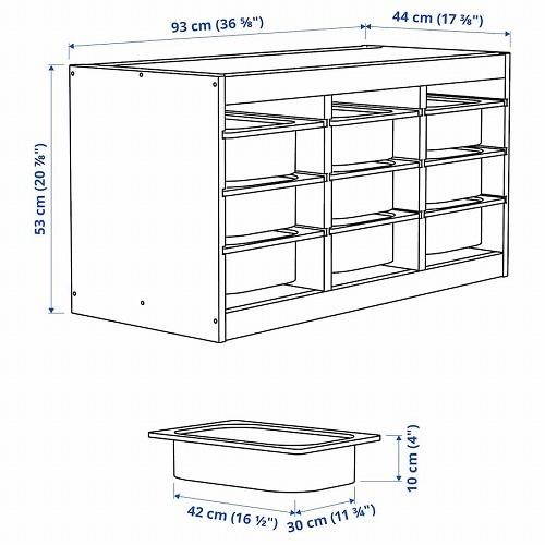 イケア（IKEA） 【セット商品】IKEA 収納コンビネーション パイン