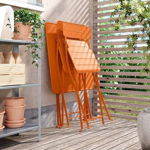 みみ　IKEA 屋外用テーブルセット　2セット 東京都付近取引限定商品＊ IKEA 屋外用テーブルセット 折りたたみ屋外