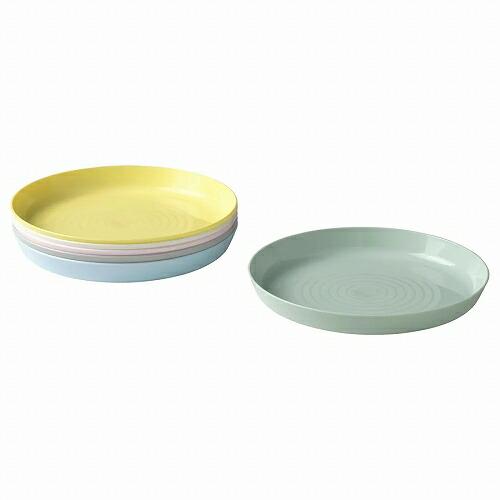 イケア（IKEA） プレート 皿 ミックスカラー 6ピース z20378671 KALAS