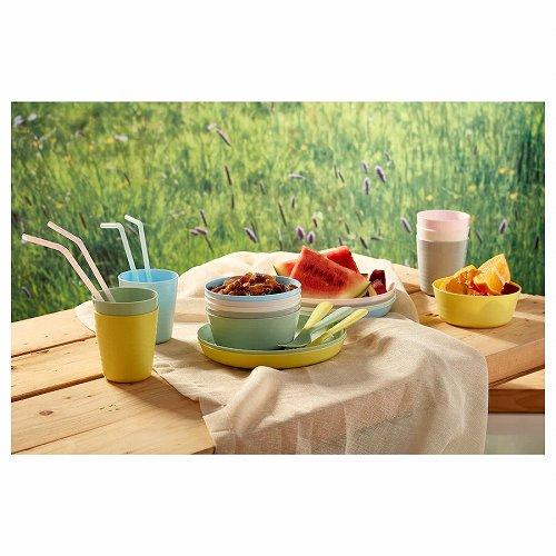 イケア（IKEA） プレート 皿 ミックスカラー 6ピース z20378671 KALAS