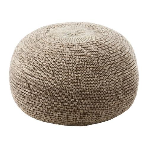 イケア（IKEA） プーフ ベージュ 33x45cm z70385315 SANDARED