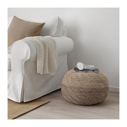 イケア（IKEA） プーフ ベージュ 33x45cm z70385315 SANDARED