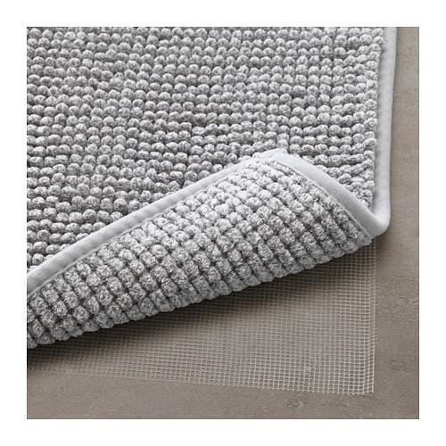 IKEA イケア バスマット グレーホワイト 白 メランジ 40x60cm z70422271 TOFTBO トフトボー z70422271
