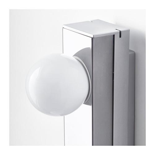 イケア（IKEA） LEDウォールランプ ステンレススチール z80359764 