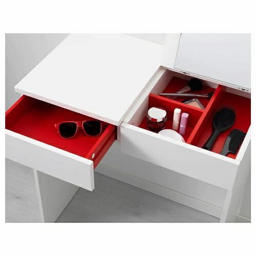 イケア（IKEA） ドレッシングテーブル ドレッサー ホワイト 白 70x42cm