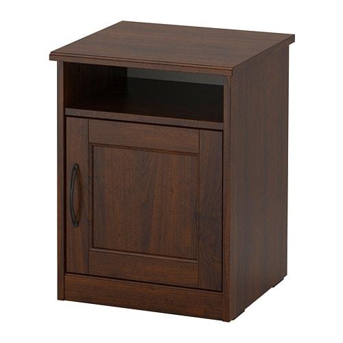 イケア（IKEA） ベッドサイドテーブル ブラウン 42x40cm z90367443 