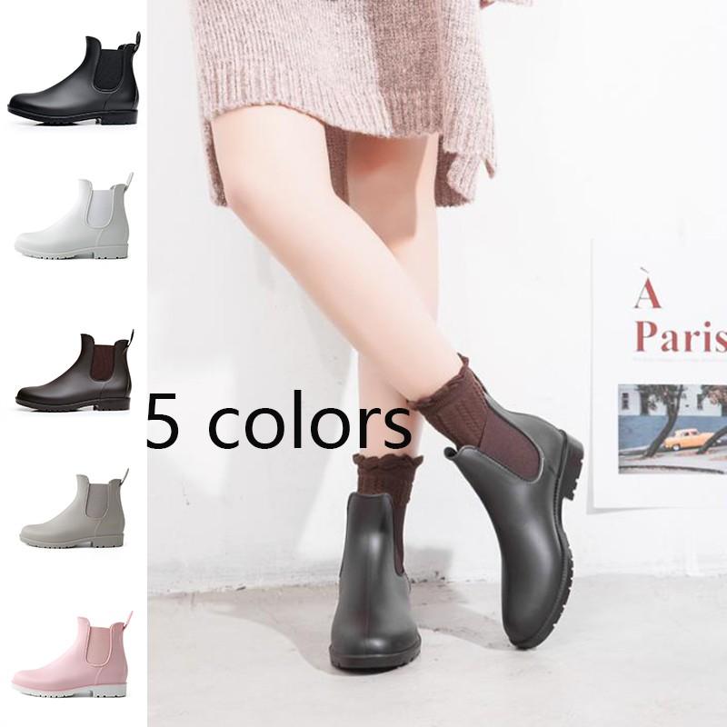 19新しい レインブーツ レディース ショート おしゃれ ショート雨靴 長靴 サイドゴアブーツ 防水 滑り止め 軽量 ローヒール Jp2214 クレア 通販 Yahoo ショッピング