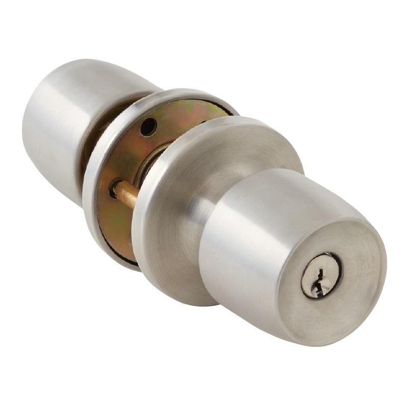 ＥＣＬＥ　取替錠アルミドア用, 握玉のみ　ＥＶ−２（ミワ用）, 011-9704 | 