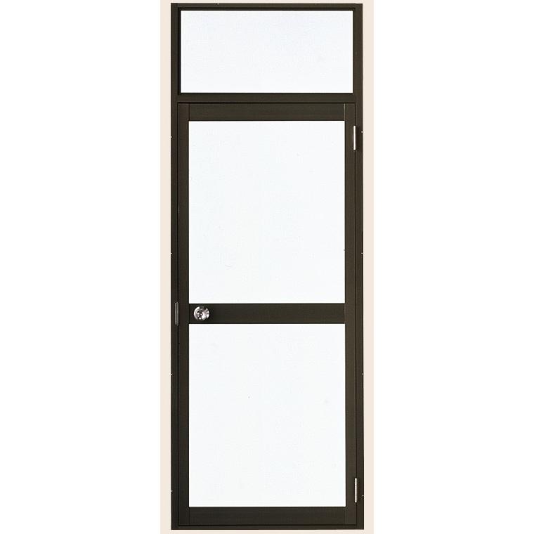ロンカラーガラスドア 半外付型 ランマ付き 07822 W : 785mm × H : 2,231mm 勝手口 ドア ガラスドア LIXIL リクシル 旧TOSTEM トステム | 