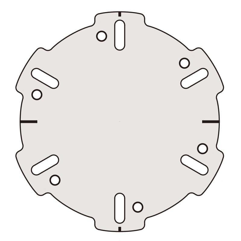 大建工業　床付け手摺用支柱, ＭＥ５４３７−１ＺＴ　畳取付セット, 115-0352 | 