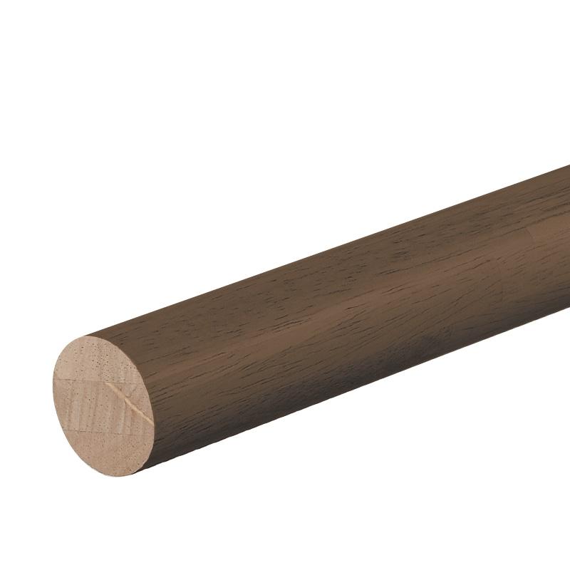 大建工業　丸棒ストレートゴム集成材, ＭＥ５９５１−４ＭＷ　　Ｌ＝４０００　ダルブラウン, 115-0362 | 