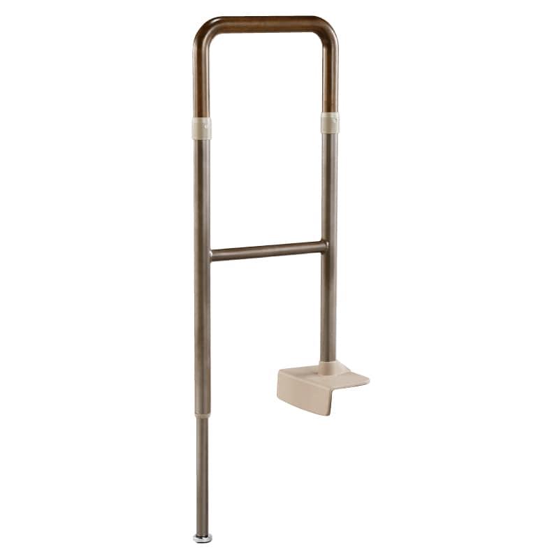 安寿　上がりかまち用手すり, ＫＭ−３００Ｌ　ブラウン　　　　　＜５３１−０８２＞, 120-0281 | 