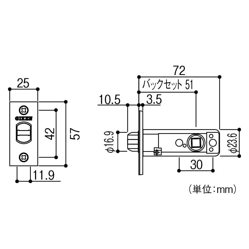 川口技研　Ｎo．３２ＵＫＴ１３座　表示錠, ８ＳＴ−３２−４ＵＫＴ１３−Ｎ, 189-9714 |  | 02