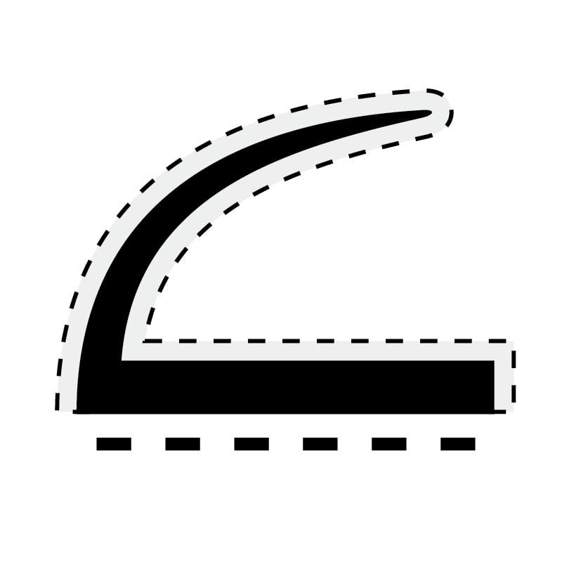 植毛加工ピンチブロック, ＃７−Ｅ　茶　２ｍ, 219-0815 | 