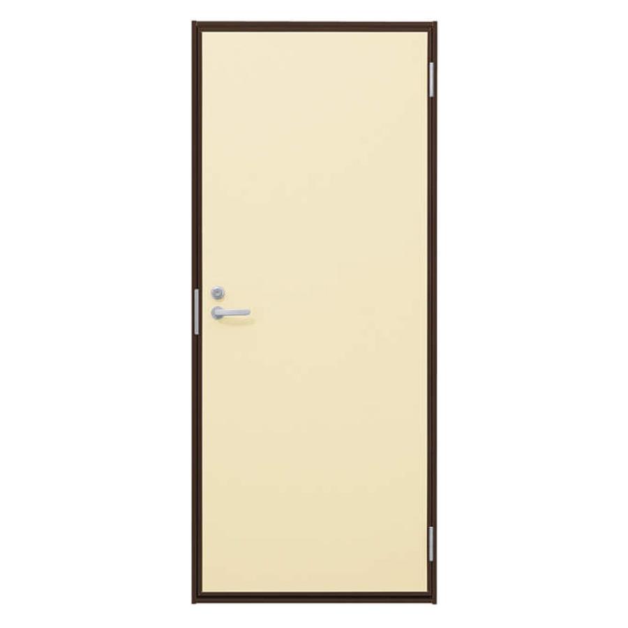 YKK AP 2HD フラッシュドア プレーン ランマなし 半外付型 79620 W：796mm × H：2,007mm | 