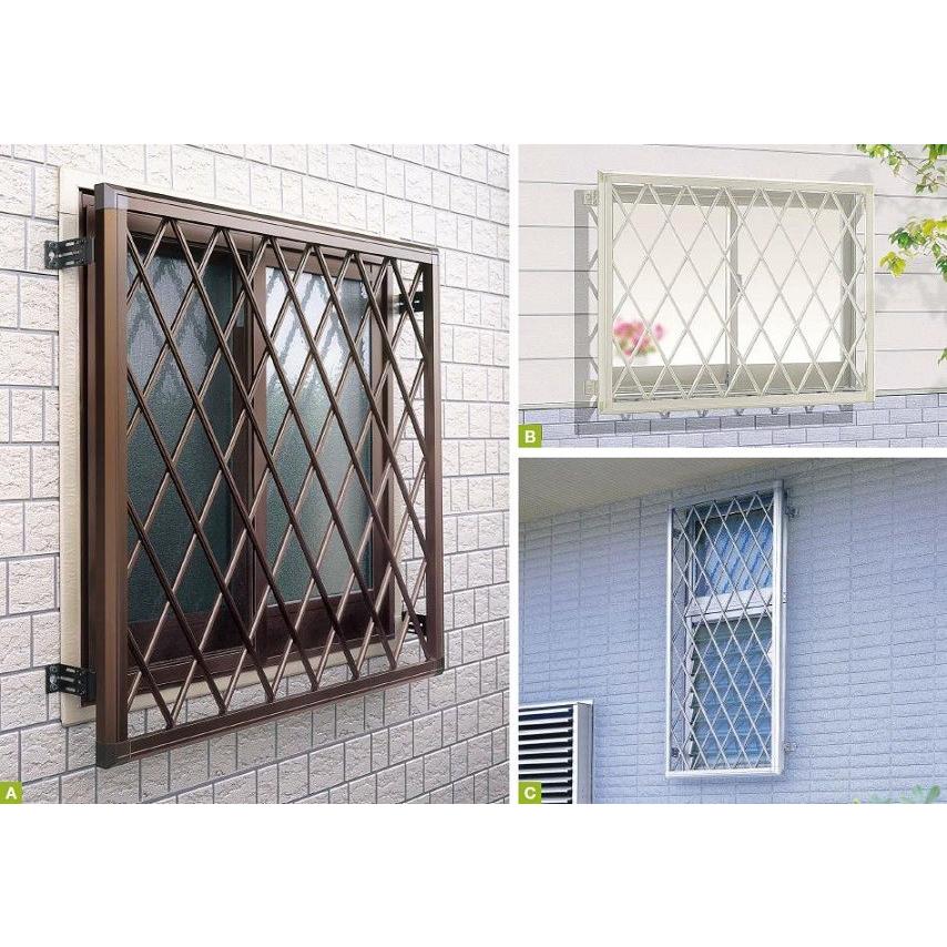 ラチス面格子 2LA 壁付タイプ 16509 W：1,750mm × H：1,050mm 窓まわり YKK AP |  | 03