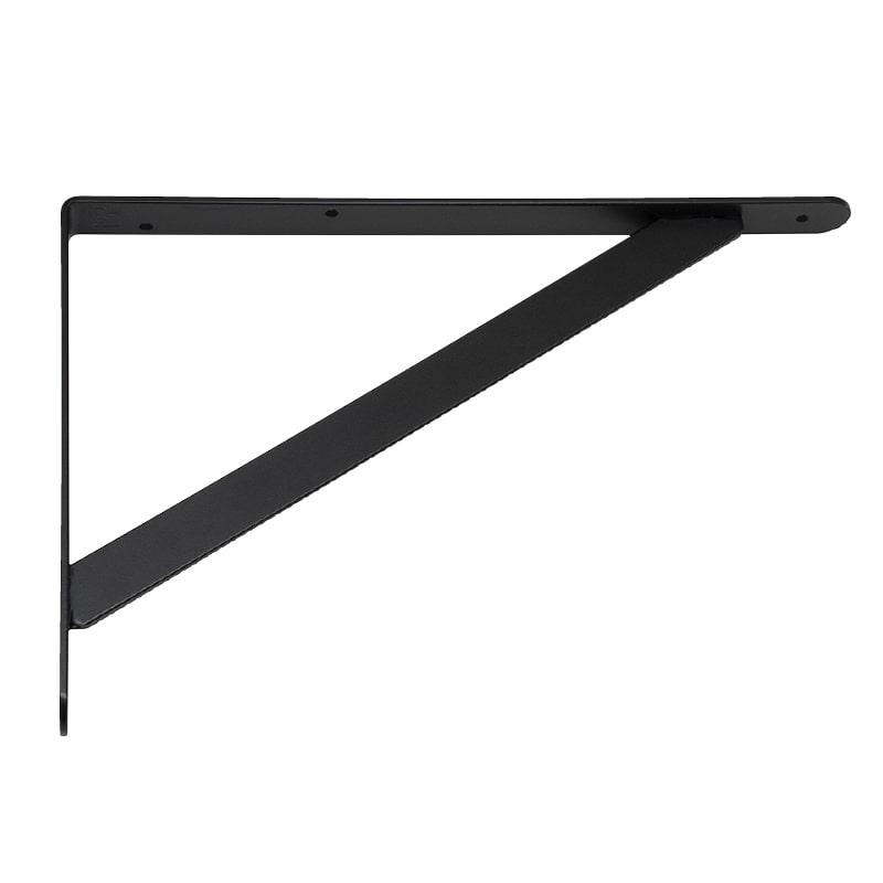 棚受ＤＦＢＫ−Ｅ型重量用　マットブラック, ＤＦＢＫ−Ｅ４００−ＢＬ　１２０−０５０−７４７, 302-3803 | 