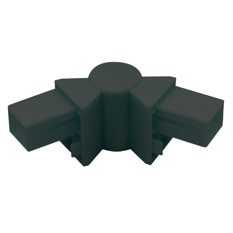 タカショー　エバーアートフェンス用コーナー連結部品, ４０幅用　セピアブラウン　２個入, 357-1164 | 