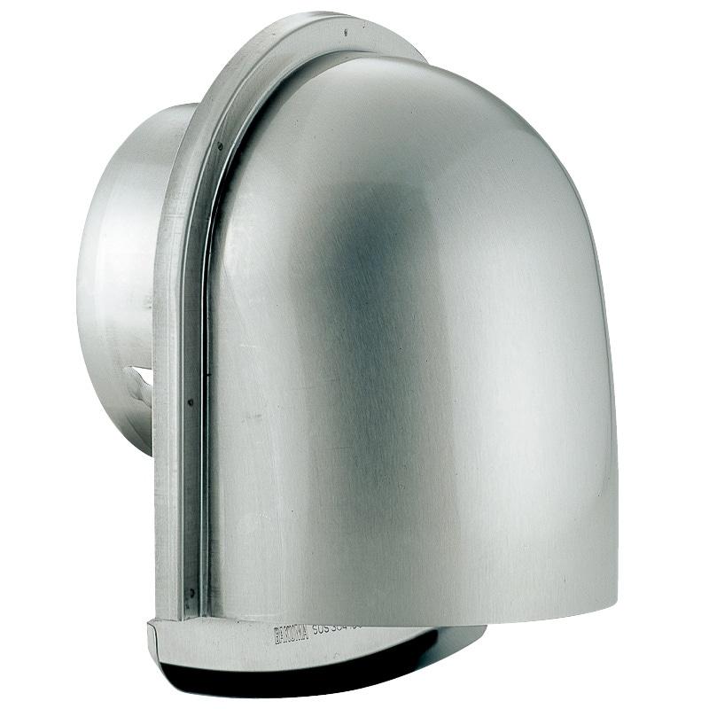 （お得）Ｕ型フード付換気口, Ｂ−１００ＵＶ−Ａ　網付　クリアー　　　５個入, 732-9010 | 