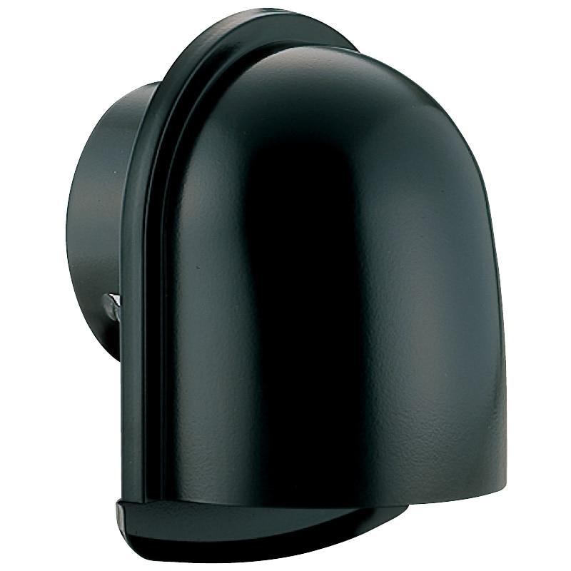 （お得）Ｕ型フード付換気口, Ｂ−１００ＵＶ−Ａ−ＢＫ　網付　ブラック　５個入, 732-9060 | 