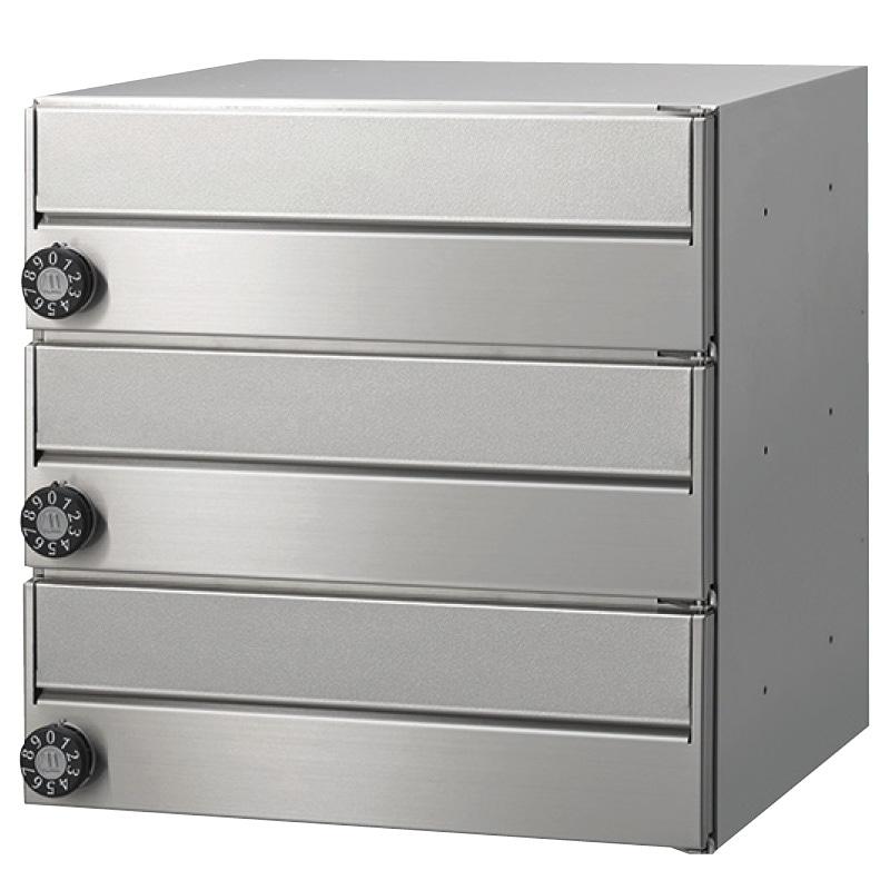 田島メタル　メールボックス, ＭＸ−８ｅ−３ＨＬ　３段, 793-0470 | 