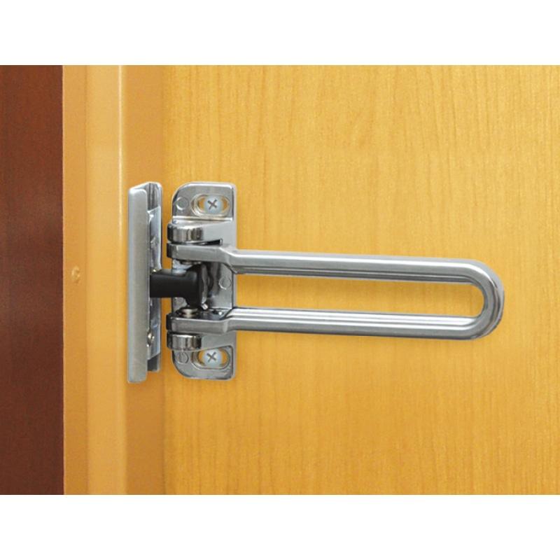 外開きドア用　取替ドアガード, Ｎｏ．１８０ＳＬ　シルバー, 868-0430 | 