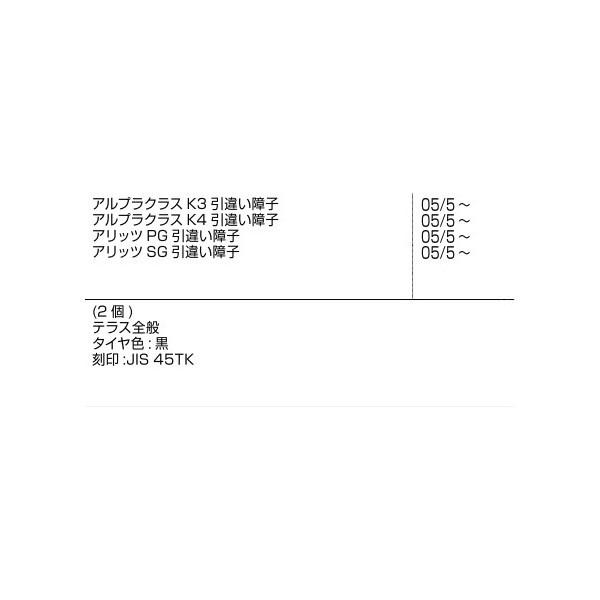 テラス戸車(φ45) / 2個入り 部品色：ステンカラー A8LC1098 交換用 部品 新日軽 LIXIL リクシル TOSTEM トステム |  | 01