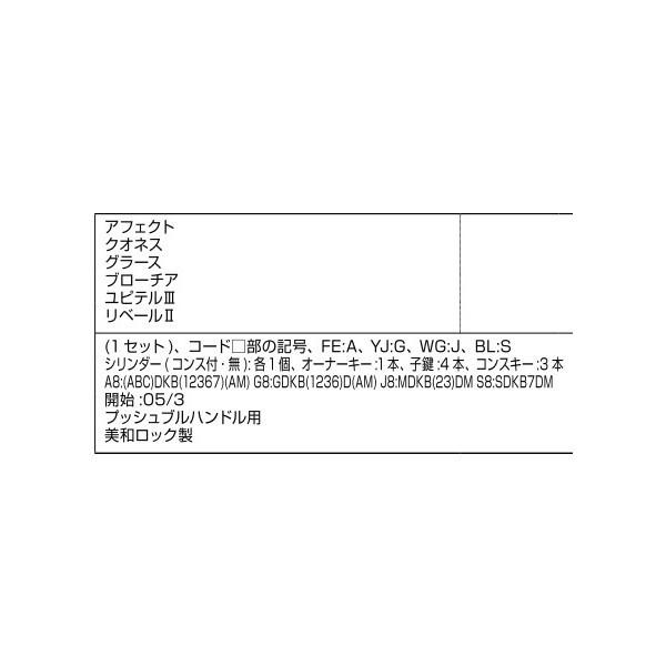 プッシュプルハンドル用 PSシリンダー / 1セット入り 部品色：シルバー A8SD1192 交換用 部品 新日軽 LIXIL リクシル TOSTEM トステム |  | 01