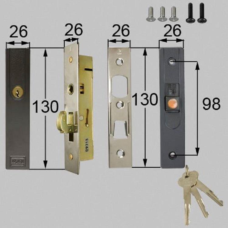 内外錠 / 1個入り 部品色：ブロンズ ATAB910 交換用 部品 LIXIL リクシル TOSTEM トステム | 