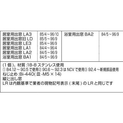カムラッチハンドル / R 部品色：ブロンズ AZWB192 交換用 部品 LIXIL リクシル TOSTEM トステム |  | 01