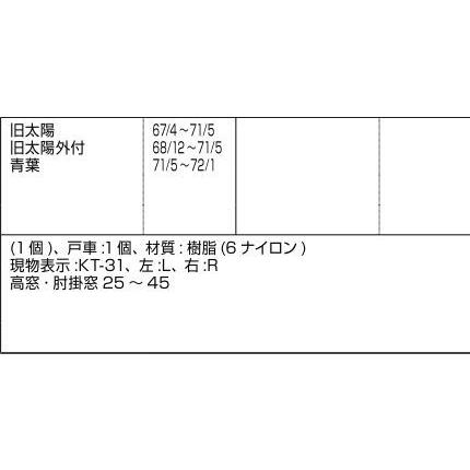 戸車 / R 部品色：ホワイト AZWS019 交換用 部品 LIXIL リクシル TOSTEM トステム |  | 01