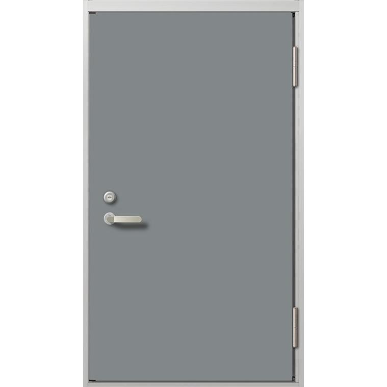 外部物置ドア　防火戸　11型　×　TOSTEM　LIXIL　K2　トステム　H：1,200mm　レバーハンドル仕様　W：640mm　リクシル